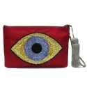 "Evil Eye" Clutch Black